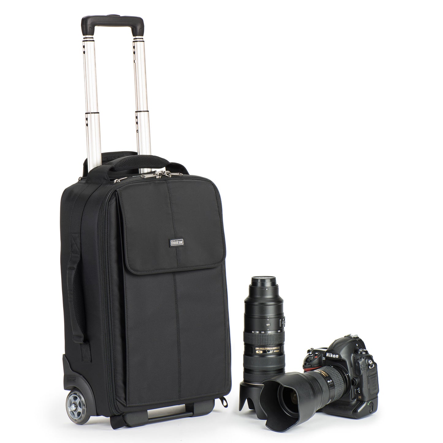 Specially designed interior to maximize gear for carry on for small aircraft such as commuter and regional jets. Meets U.S. and international airline carry on requirements